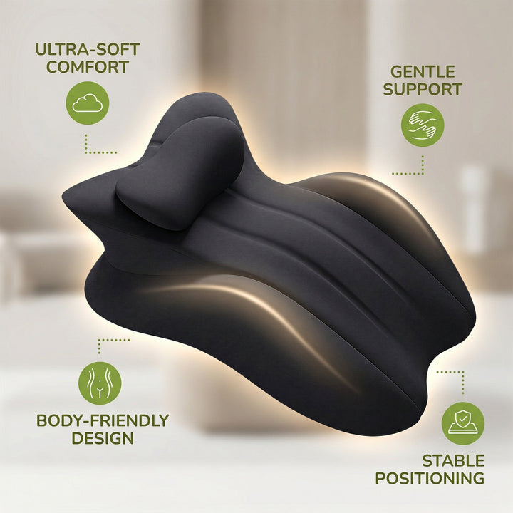 Inflatable Comfort Pillow for Every Position in Four Colours | Adjustable Support Anywhere | Inflatable Pillows