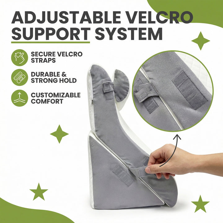 Cooling Wedge Pillow with Breathable Design for Relaxed Positioning | Cooler Incline for Rest | Wedge Pillows