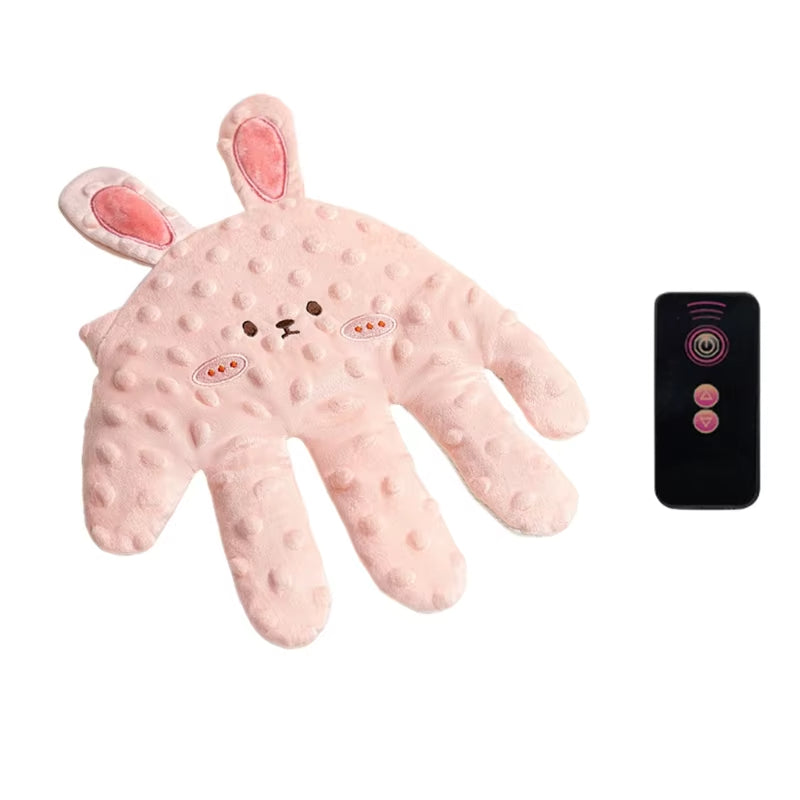Soothing Patting Hand Plush for Babies with Remote and 3 Modes | Gentle Pats That Calm Little Ones | Baby Sleep Aids