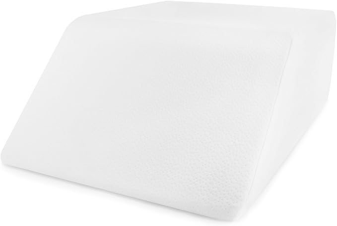 Adjustable Memory Foam Wedge Pillow for Leg, Knee and Upper Body Raising | Raised Rest for Legs and Back | Wedge Pillows