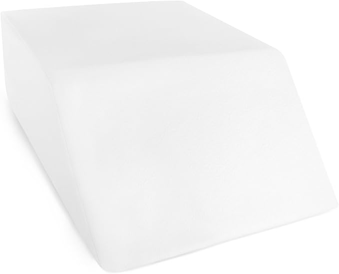 Adjustable Memory Foam Wedge Pillow for Leg, Knee and Upper Body Raising | Raised Rest for Legs and Back | Wedge Pillows