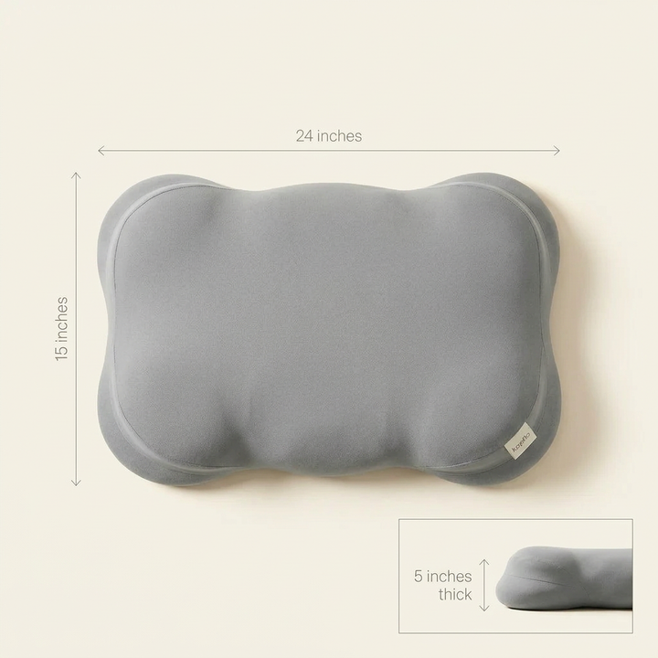 Butterfly Shape Cervical Memory Foam Pillow for Side and Back Sleepers | Not Too Flat, Not Too Firm | Bed Pillows