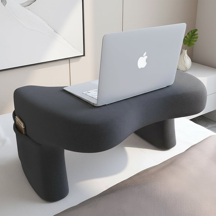 Reading and Lap Desk Backrest Pillow for Bed, Sofa and Gaming | Comfy Backrest Doubling as Lap Desk | Wedge Pillows