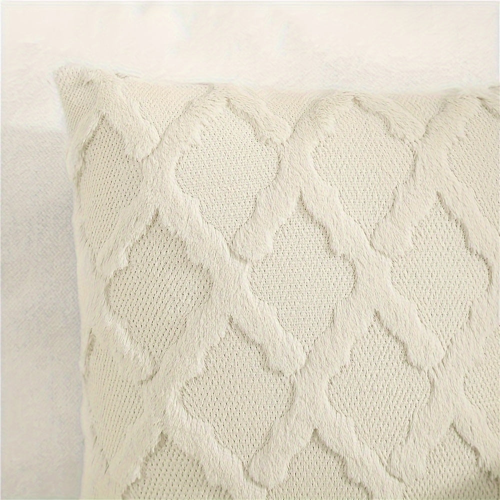 Boho Velvet Cushion Cover with Geometric Pattern in Six Colours | Velvet Cushion Cover With Boho Geometry | Cushion Covers