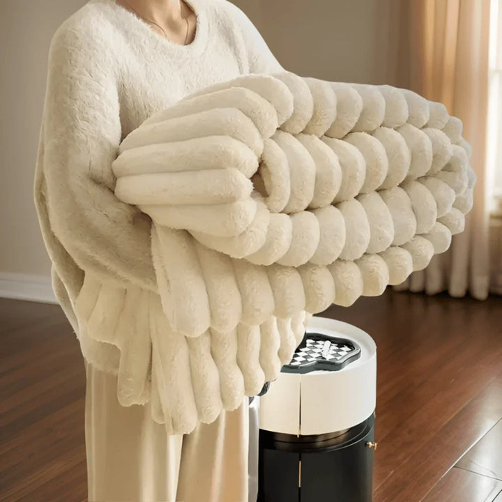 Brushed Double-Sided Fleece Throw Blanket, Anti-Pill and Lightweight | Light, Soft Fleece Warmth | Throw Blankets