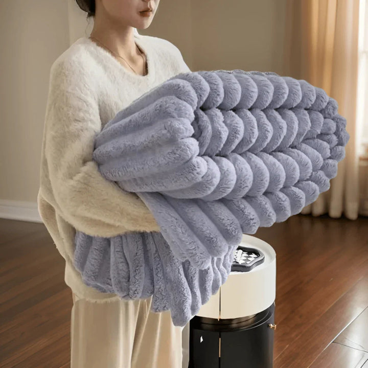 Brushed Double-Sided Fleece Throw Blanket, Anti-Pill and Lightweight | Light, Soft Fleece Warmth | Throw Blankets