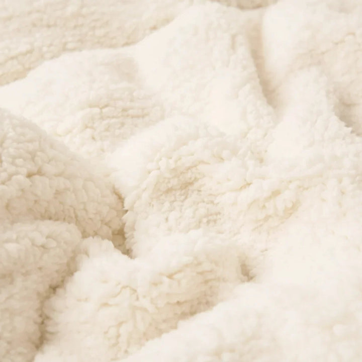 Double-Brushed Flannel Throw Blanket, Lightweight and Machine Washable | Instant Flannel Warmth, No Bulk | Throw Blankets