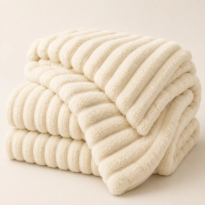 Weighted Drape Plush Throw Blanket, Double-Brushed and Machine Washable | Weighted Drape That Settles on You | Throw Blankets