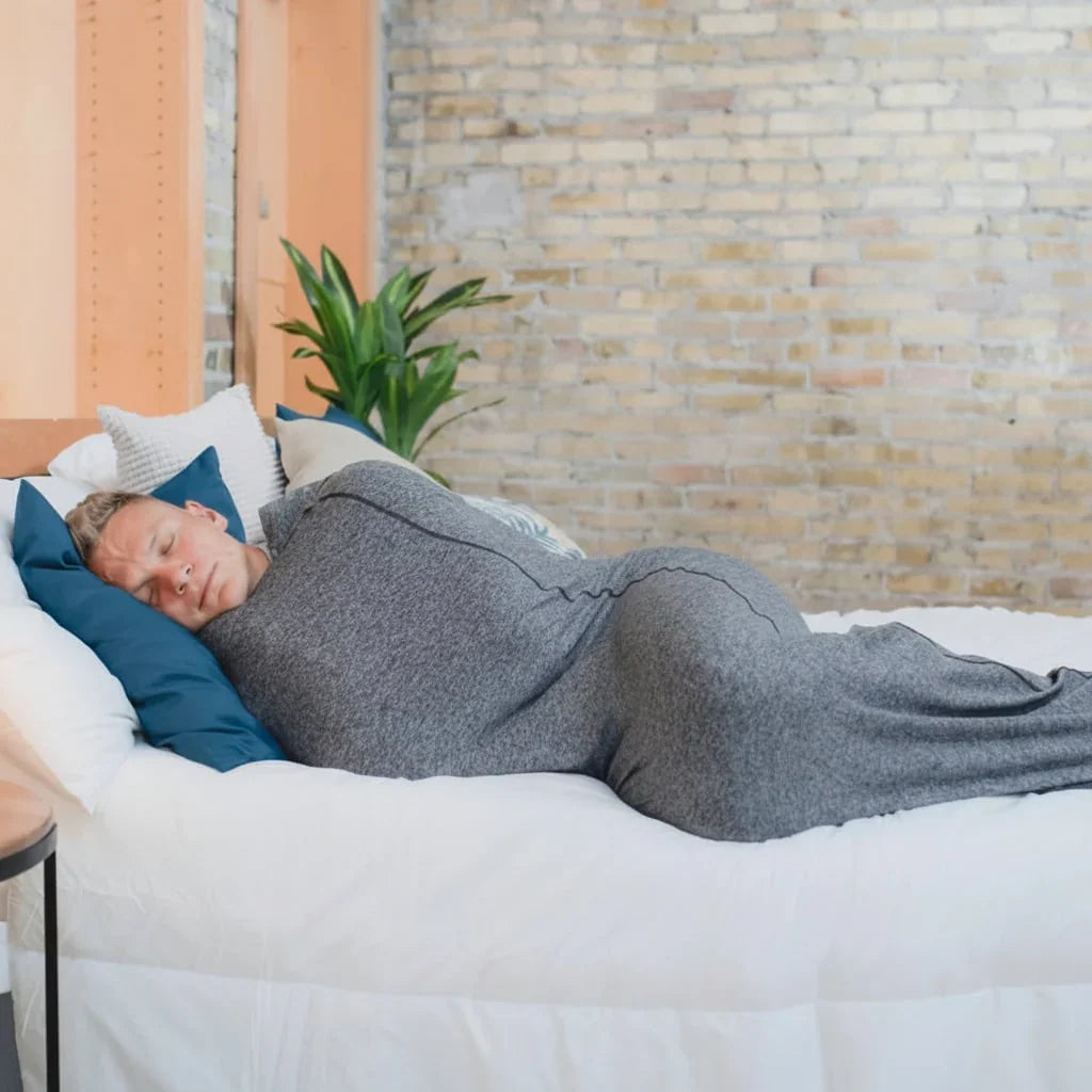 Breathable Open-Top Wearable Blanket with Loose Fit, No Fasteners | Breathable Wrap with Open Top | Wearable Blankets