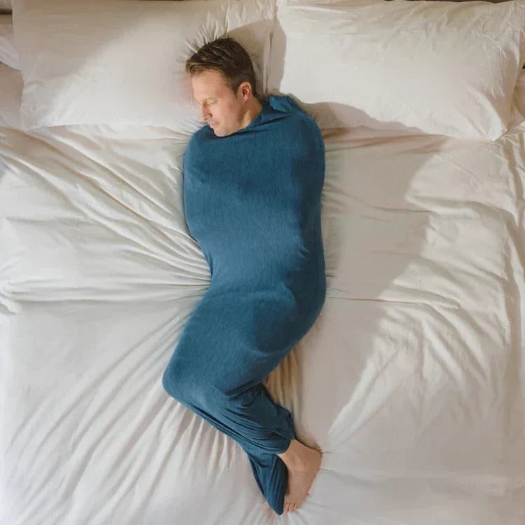 Wearable Swaddle Blanket in Breathable Knit with Adjustable Fastenings | Gentle Snug Fit | Swaddle Blankets