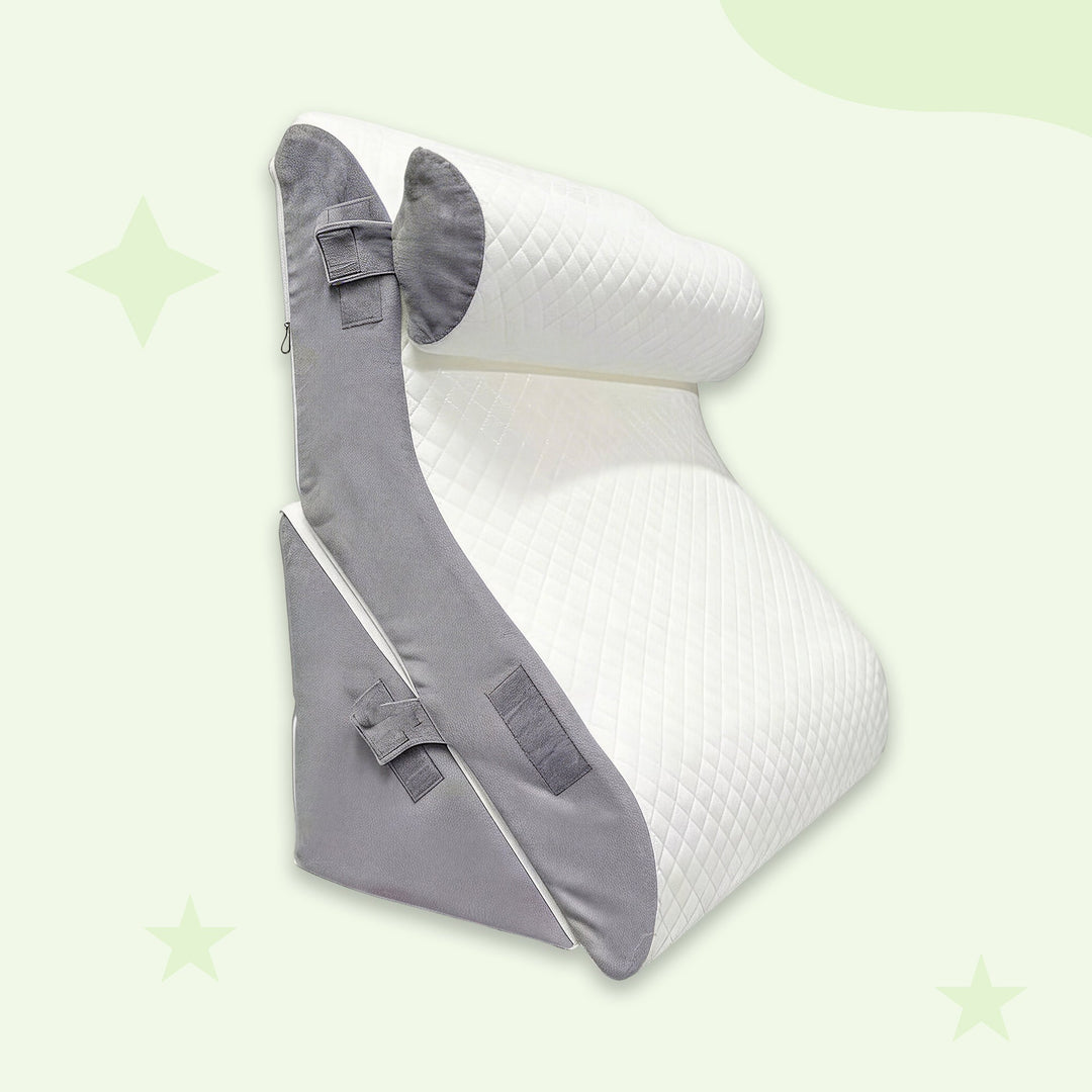 Cooling Wedge Pillow with Breathable Design for Relaxed Positioning | Cooler Incline for Rest | Wedge Pillows