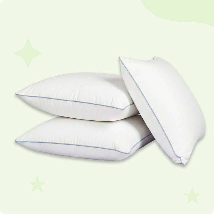 Luxury Hotel Pillow with Waterproof Stain-Resistant Cover | Hotel Feel with Spill Protection | Bed Pillows