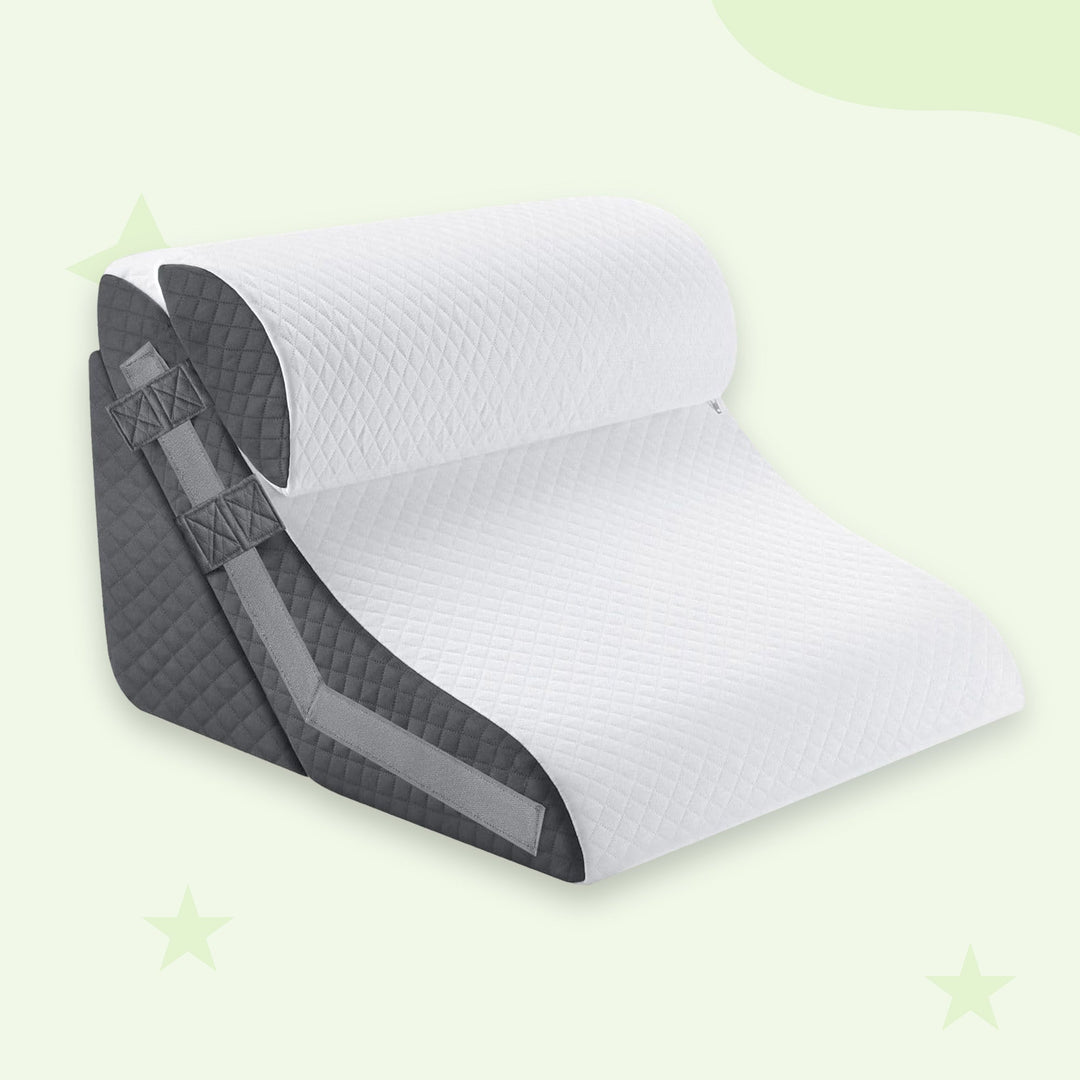 Cooling Wedge Pillow with Breathable Fabric for Sleeping, Reading and Lounging | Cool Incline for Relaxed Positions | Wedge Pillows