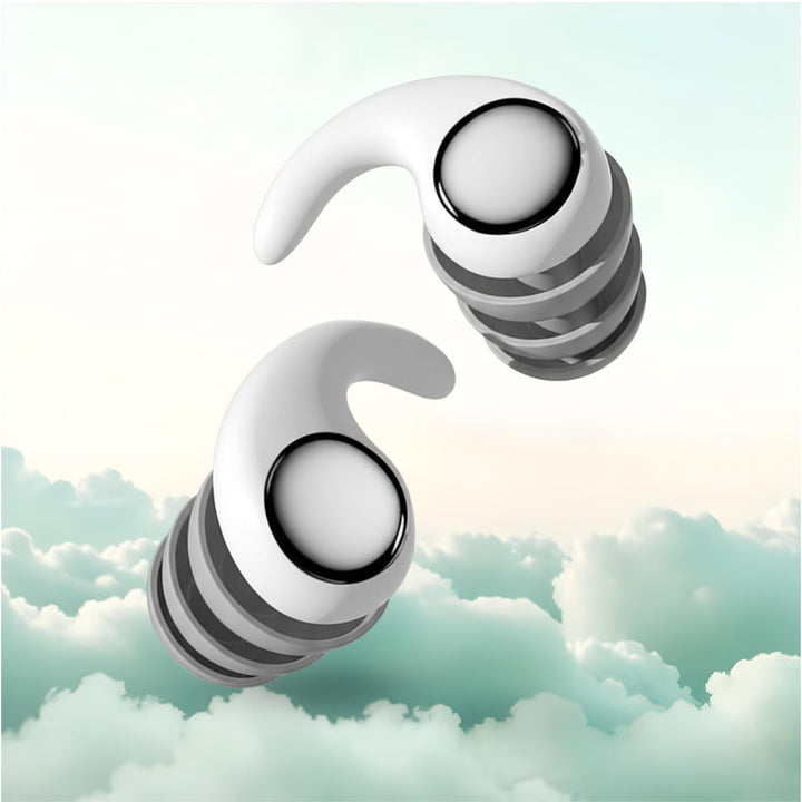 Soft Noise Cancellation Sleep Plugs for Snoring, Traffic and Home Noise | Soft Plugs to Mute Snoring Sounds | Earplugs