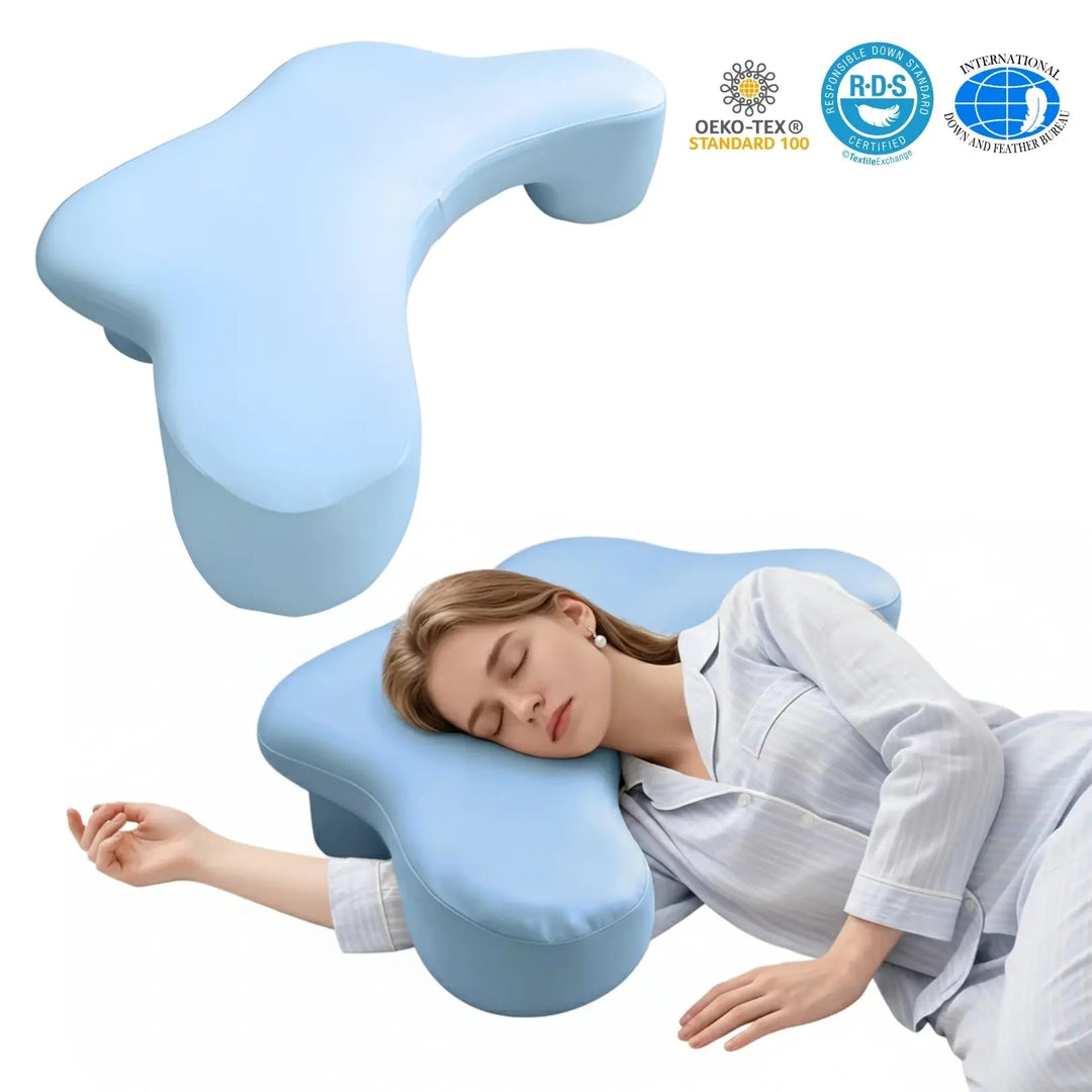 Plush Arm Support Backrest Pillow for Reading and Relaxing | Comfy Upright Support | Reading Pillows