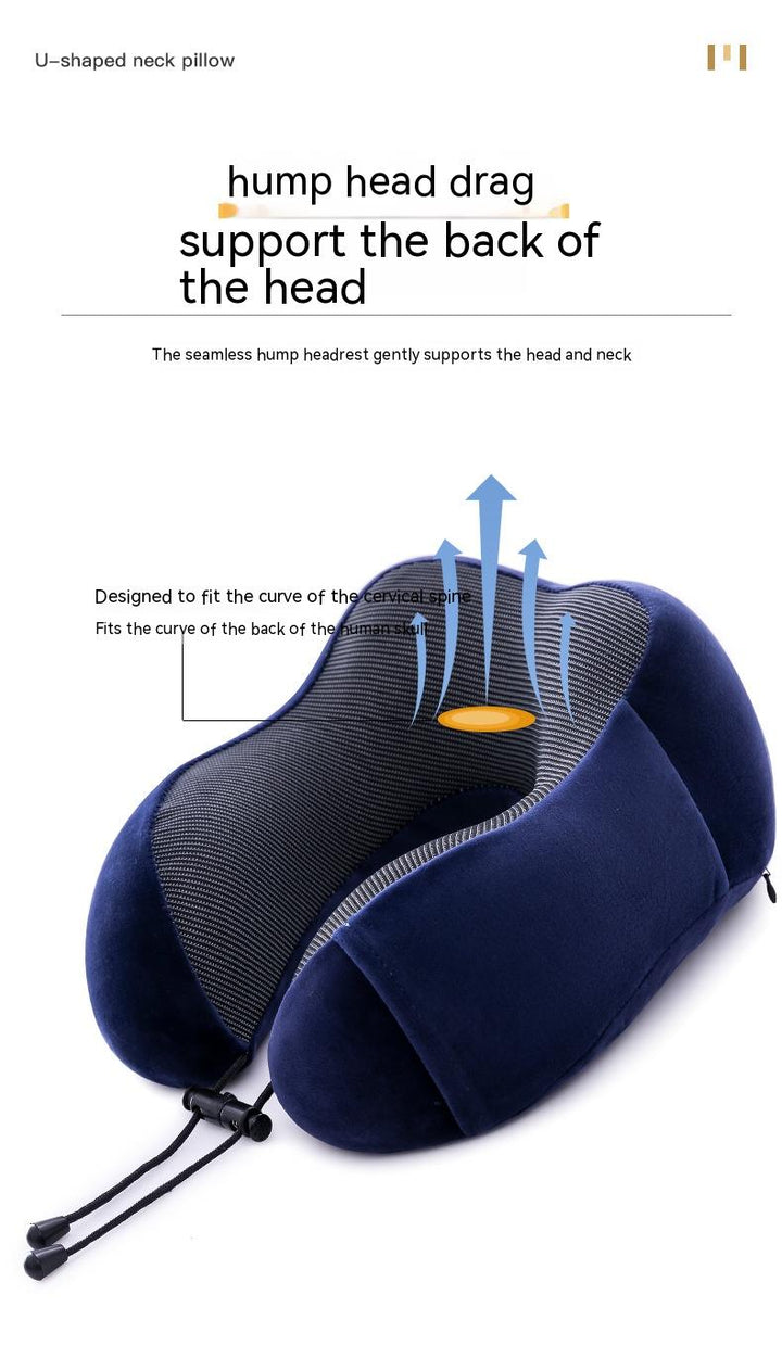 Memory Foam U-Shaped Travel Neck Pillow