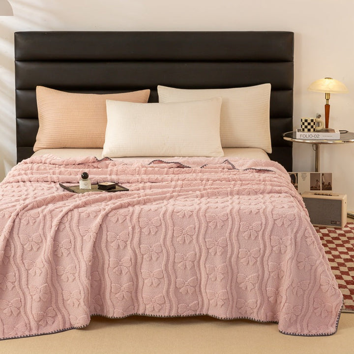 Floral Soft Blanket in Six Colours and Large Sizes | Floral Softness for Bed and Couch | Throw Blankets