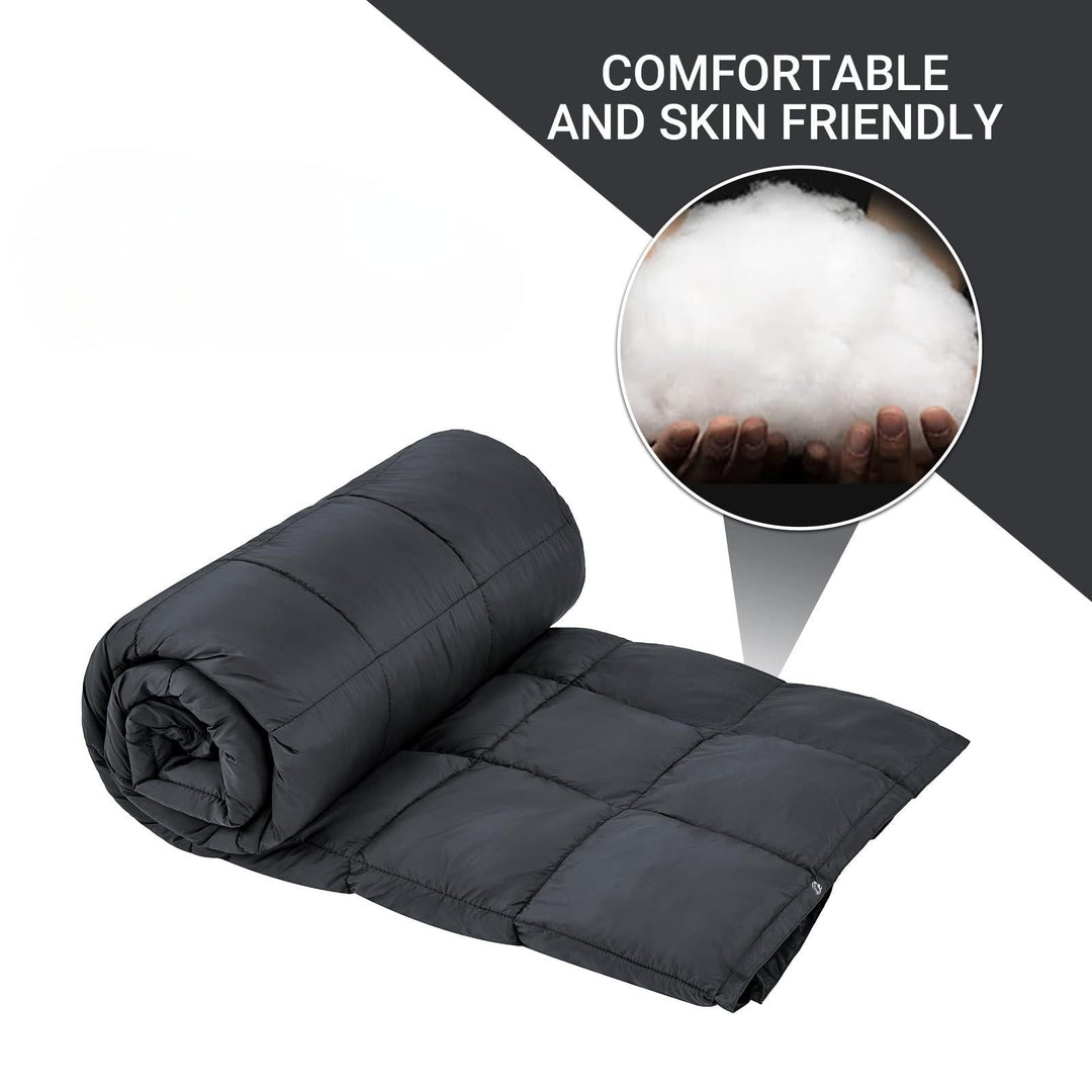 Lightweight Winter Blanket with Eco-Friendly Insulating Filling | Light Insulated Warmth, Eco Filling | Throw Blankets