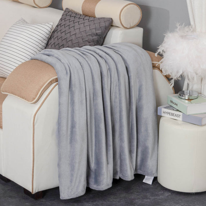 Cozy Plush Throw Blanket in Large Sizes Up to 89 x 106 Inches | Big Plush Comfort for Any Room | Throw Blankets