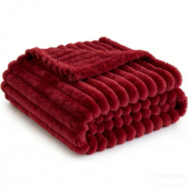 Cozy Plush Throw Blanket in Five Colours and Extra Large Size | Plush Choices from Small to XL | Throw Blankets