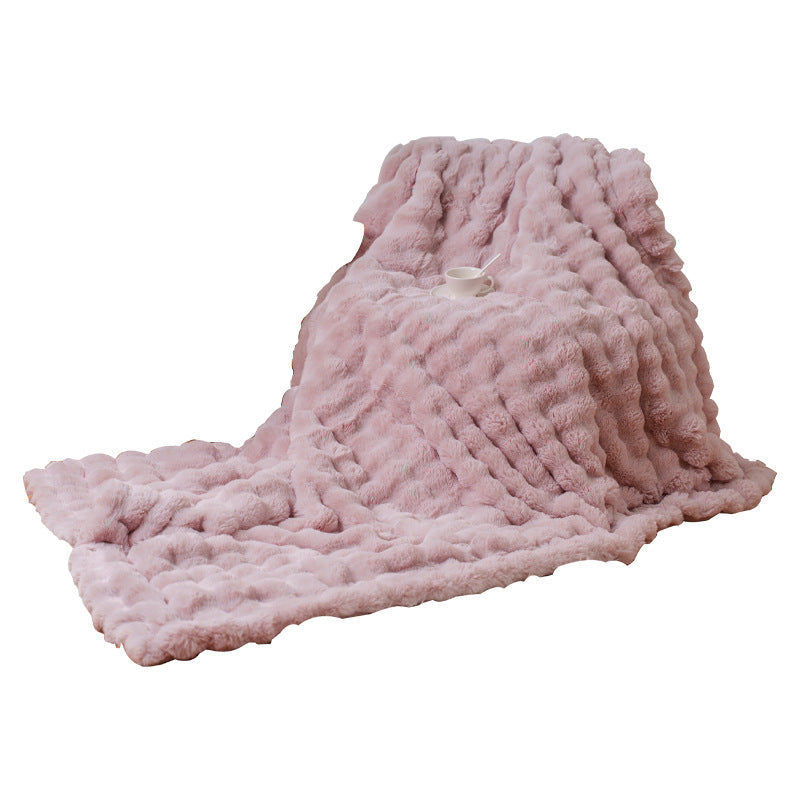 Velvety Soft Luxurious Blanket, 59 x 79 in, for Couch, Bed or Camping | Velvety Soft Warmth Anywhere | Throw Blankets