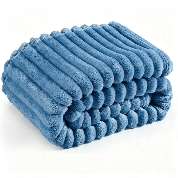 Cozy Plush Throw Blanket in Five Colours and Extra Large Size | Plush Choices from Small to XL | Throw Blankets