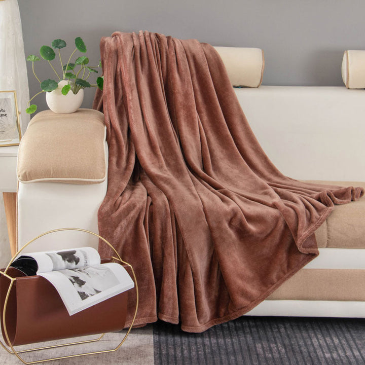 Cozy Plush Throw Blanket in Large Sizes Up to 89 x 106 Inches | Big Plush Comfort for Any Room | Throw Blankets