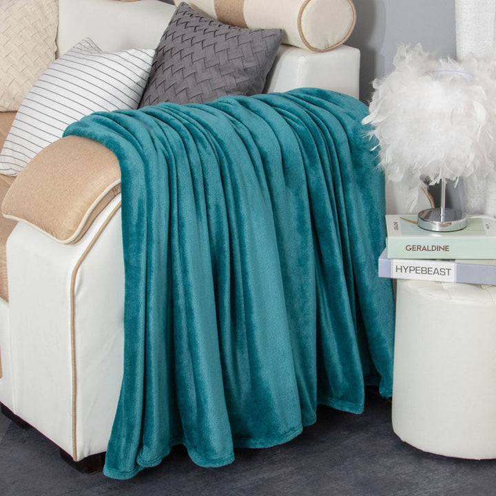 Cozy Plush Throw Blanket in Large Sizes Up to 89 x 106 Inches | Big Plush Comfort for Any Room | Throw Blankets
