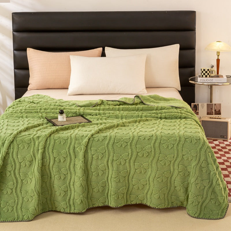 Floral Soft Blanket in Six Colours and Large Sizes | Floral Softness for Bed and Couch | Throw Blankets