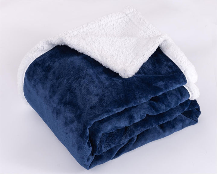 Hooded Fleece Wearable Blanket in Red Black Grey and Dark Blue | Hooded Fleece Warmth for Lounging | Wearable Blankets