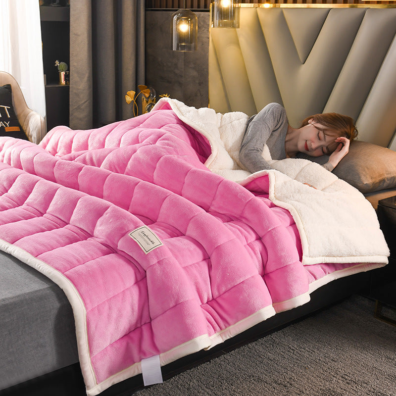 Luxury Flannel Fleece Winter Blanket in Six Colours and Four Sizes | Heat-Holding Winter Fleece | Fleece Blankets
