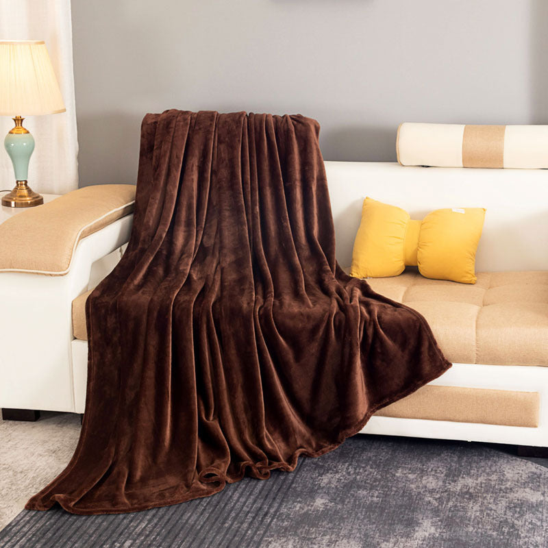 Cozy Plush Throw Blanket in Large Sizes Up to 89 x 106 Inches | Big Plush Comfort for Any Room | Throw Blankets