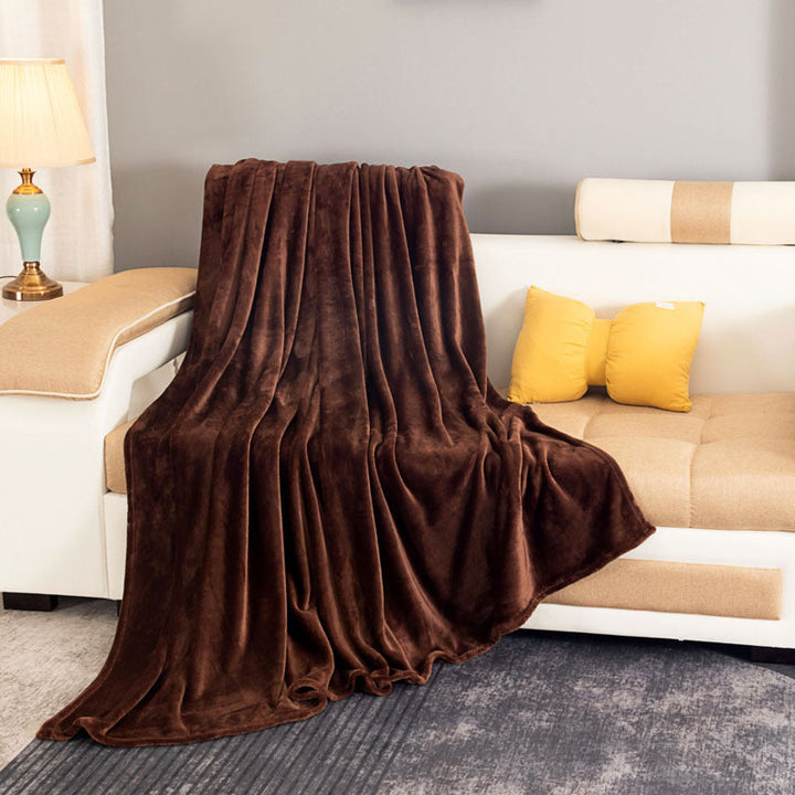 Cozy Plush Throw Blanket in Large Sizes Up to 89 x 106 Inches | Big Plush Comfort for Any Room | Throw Blankets