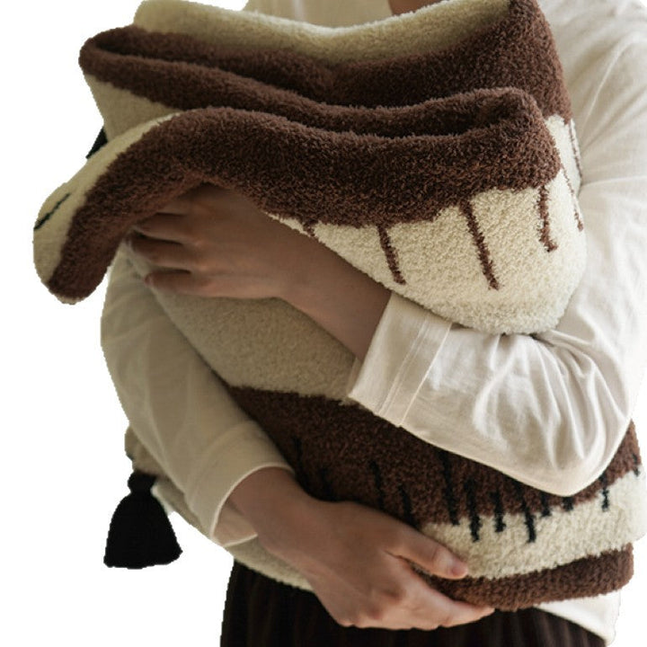 Plush Fabric Decorative Throw Blanket 51 x 61 Inches | Plush Decorative Throw for Any Room | Throw Blankets