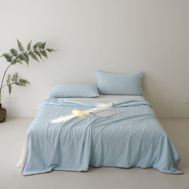 Premium Microfiber Blanket with Wave Design for Sofa and Bed | Wave-Patterned Microfiber Softness | Throw Blankets