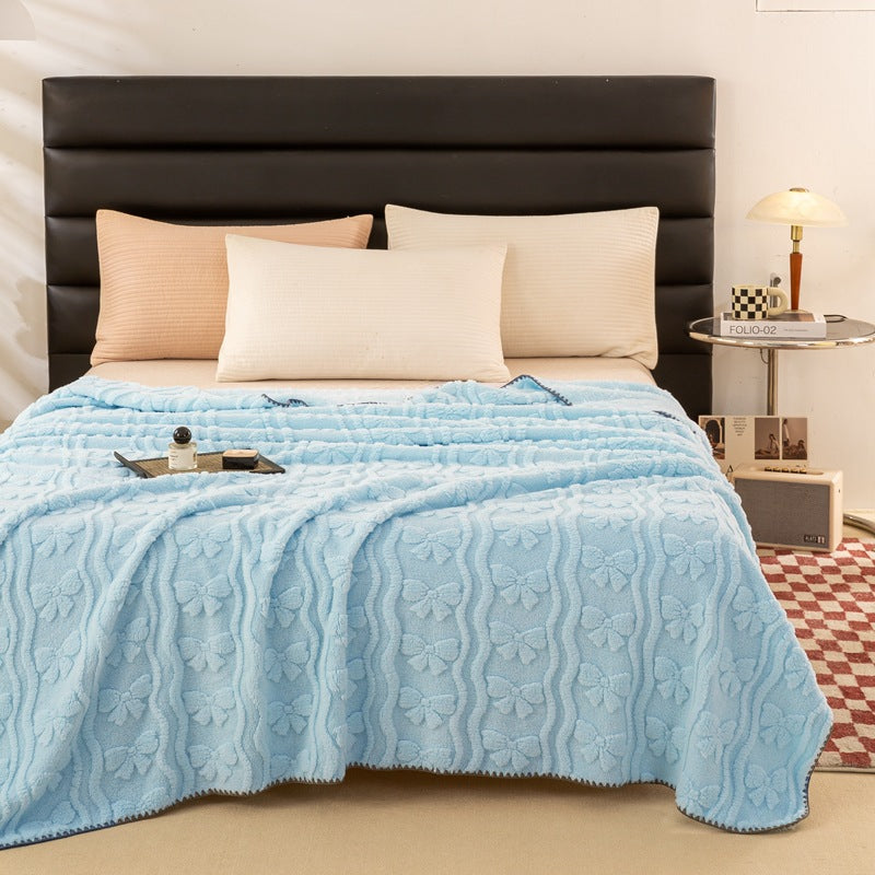 Floral Soft Blanket in Six Colours and Large Sizes | Floral Softness for Bed and Couch | Throw Blankets