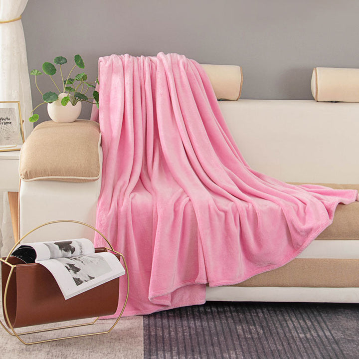 Cozy Plush Throw Blanket in Large Sizes Up to 89 x 106 Inches | Big Plush Comfort for Any Room | Throw Blankets