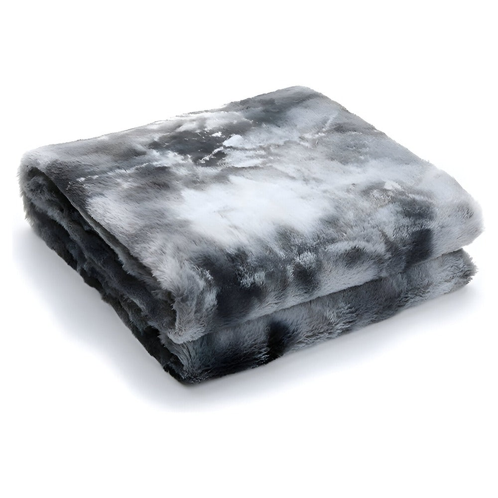 Soft Coral Fleece Blanket with Batik Style Print for Winter | Coral Fleece Softness at Night | Fleece Blankets