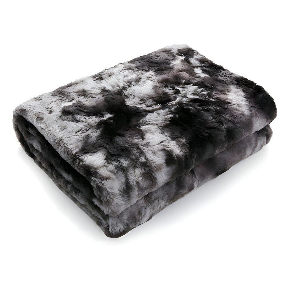 Soft Coral Fleece Blanket with Batik Style Print for Winter | Coral Fleece Softness at Night | Fleece Blankets