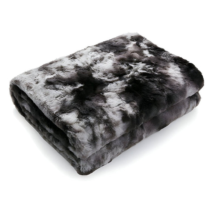Soft Coral Fleece Blanket with Batik Style Print for Winter | Coral Fleece Softness at Night | Fleece Blankets