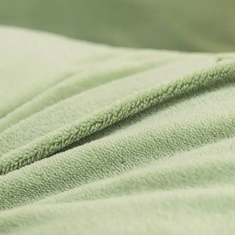Coral Fleece Winter Pillowcase Set with Hidden Zipper, 48x74cm, 2 Pcs | Warm Fleece Pillow Covers | Pillowcases