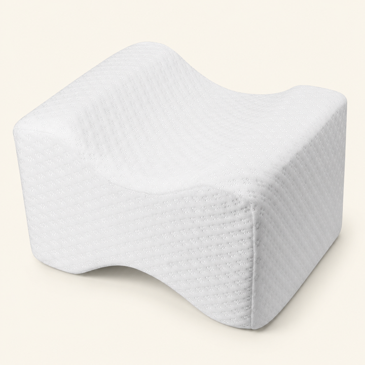 Memory Foam Knee Pillow with Washable Zip Cover for Hip Comfort | Hip, Leg and Lower Back Comfort | Knee Pillows