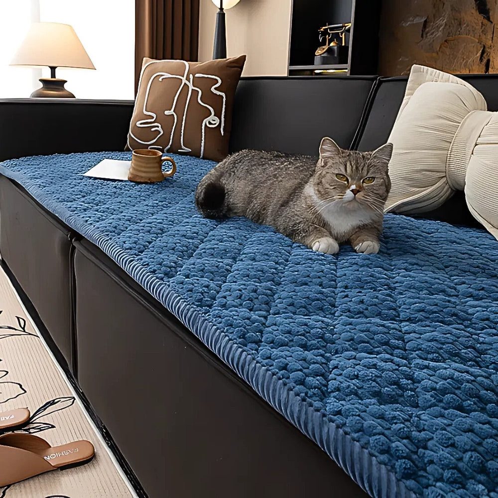 Pet Proof Quilted Sofa Protector Slipcover with Non Slip Backing | Pet-Proof Quilted Geometric Cover | Sofa Covers