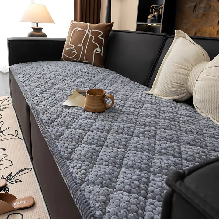 Pet Proof Quilted Sofa Protector Slipcover with Non Slip Backing | Pet-Proof Quilted Geometric Cover | Sofa Covers