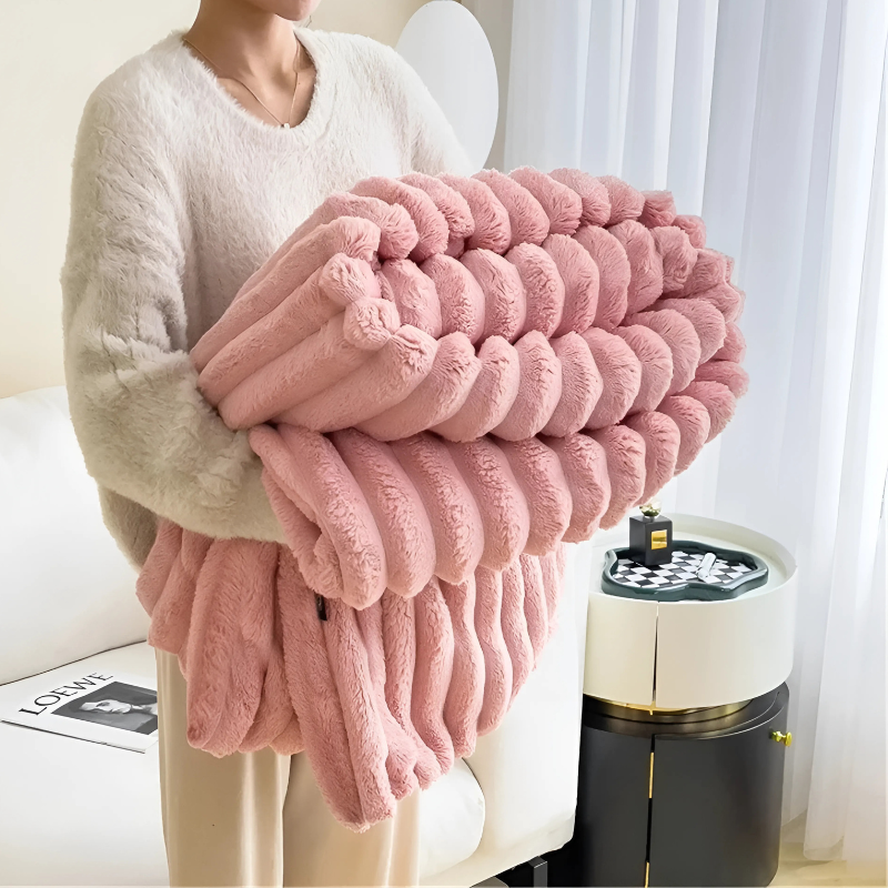 Ultra Soft Flannel Blanket in Three Sizes and Four Colours | Soft Flannel Hugs Back | Flannel Blankets