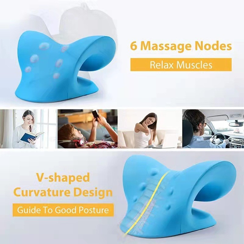 Contour Neck Support Pillow for Travel Rest in Three Colours | Neck-Shaped Travel Support | Travel Pillows