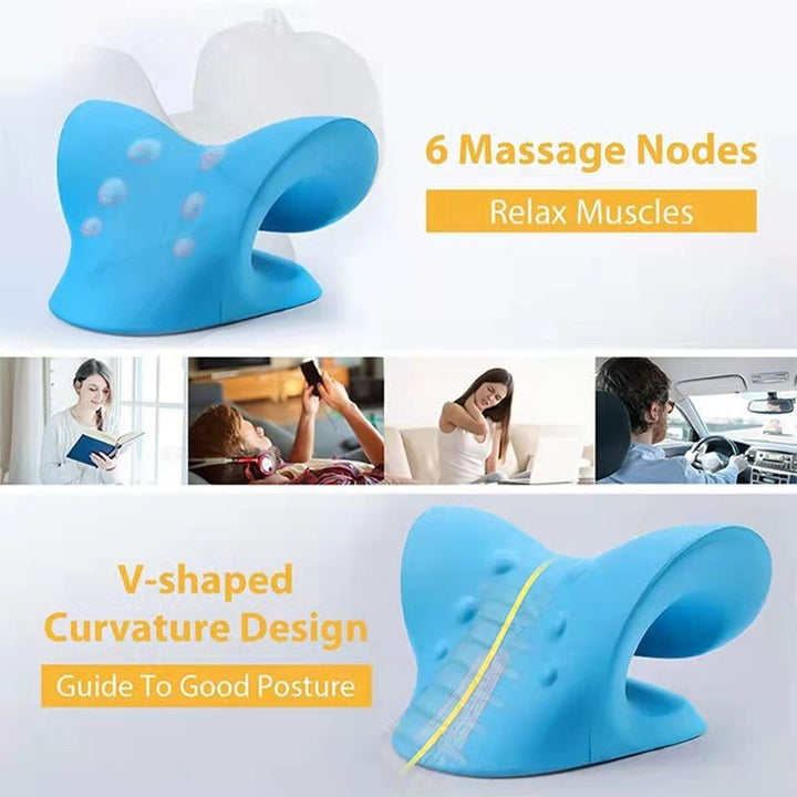 Contour Neck Support Pillow for Travel Rest in Three Colours | Neck-Shaped Travel Support | Travel Pillows