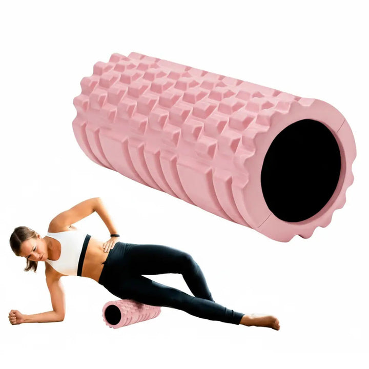 High Density EVA Foam Roller, 30x10cm, for Fitness, Yoga and Pilates | Firm Compact Recovery Roller | Foam Rollers