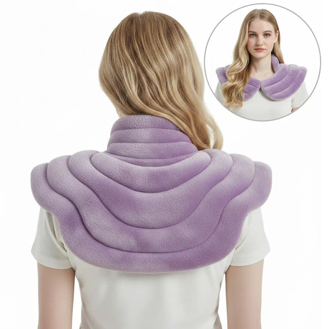 Microwavable Neck Heating Pad for Desk Days in Three Colours | Cordless Warmth for Neck and Shoulders | Heating Pads