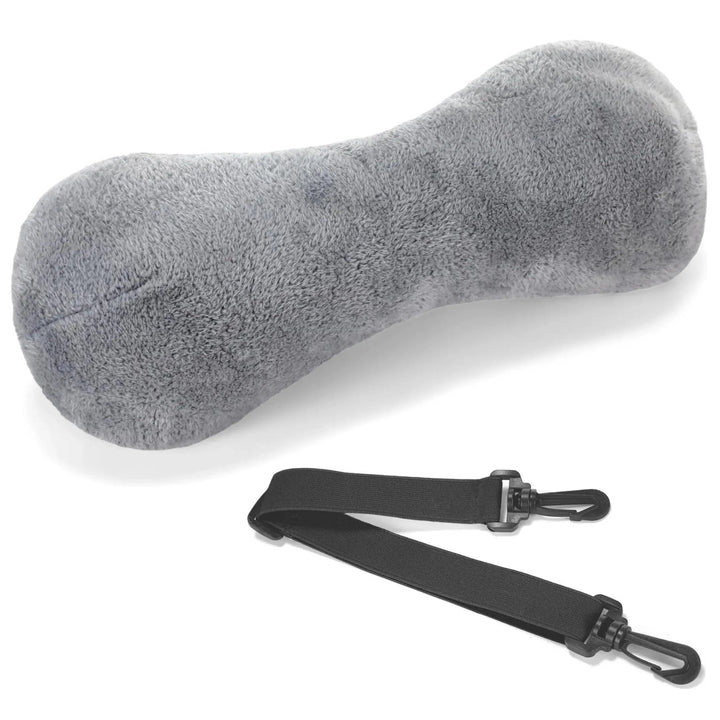 Plush Sherpa Fleece Recliner Cushion with Adjustable Strap | Soft Headrest Cushion for Recliners | Support Cushions